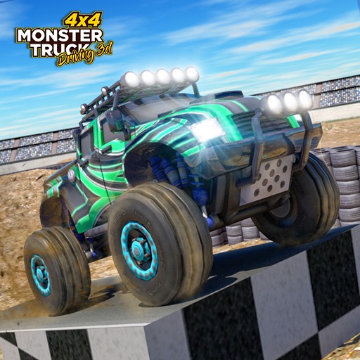 4x4 Monster Truck Fahren 3D