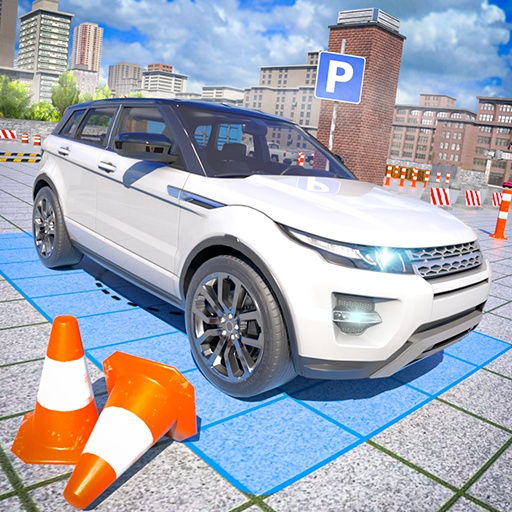 Fahrsimulation Parkplatzspiel